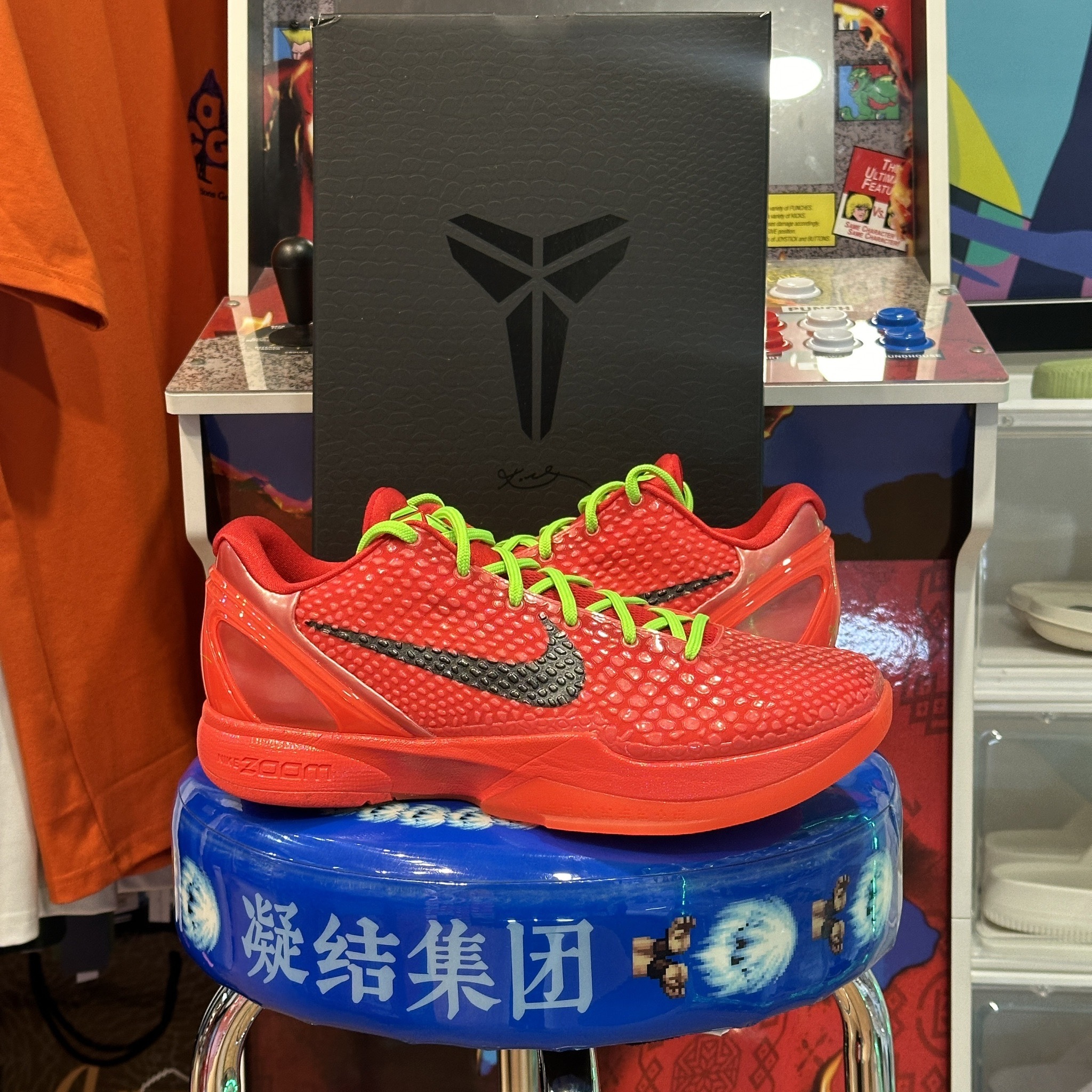 (代購商品) Nike Zoom Kobe 6 Protro Reverse Grinch 紅青竹絲 蛇皮 籃球鞋 男鞋 FV4921-600