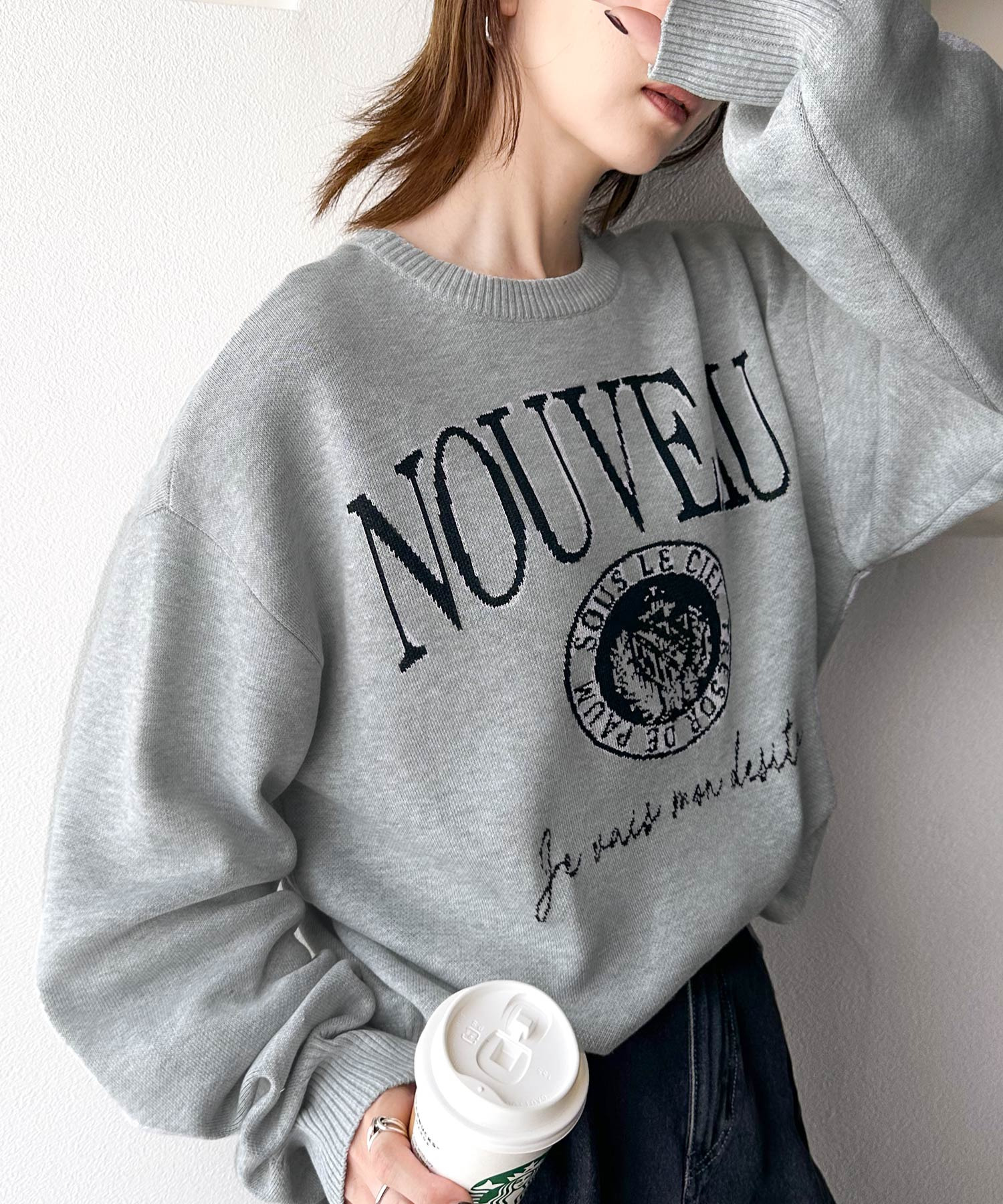 🇯🇵 日系品牌 JAVA 針織衣 毛衣 針織衫 雙面穿 反穿 4WAY / 現貨✨