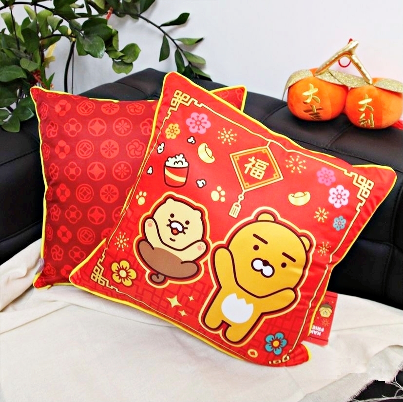 Kakao Friends - 咕臣｜靠墊 抱枕(新年版)