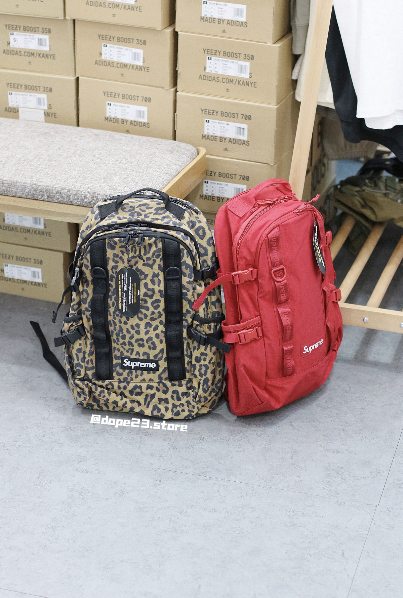 Supreme 20FW Backpack 21L Leopard　レオパード 美品 Supreme Backpack Leopard 20FW シュプリーム バックパック