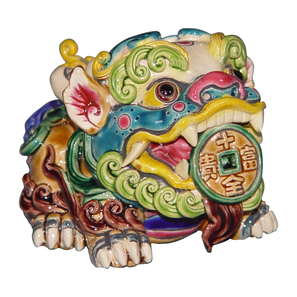 鹿港窯禮品館│台灣國寶交趾陶│S龍生九子 鹿港窯禮品館│台灣國寶交趾陶│S龍生九子