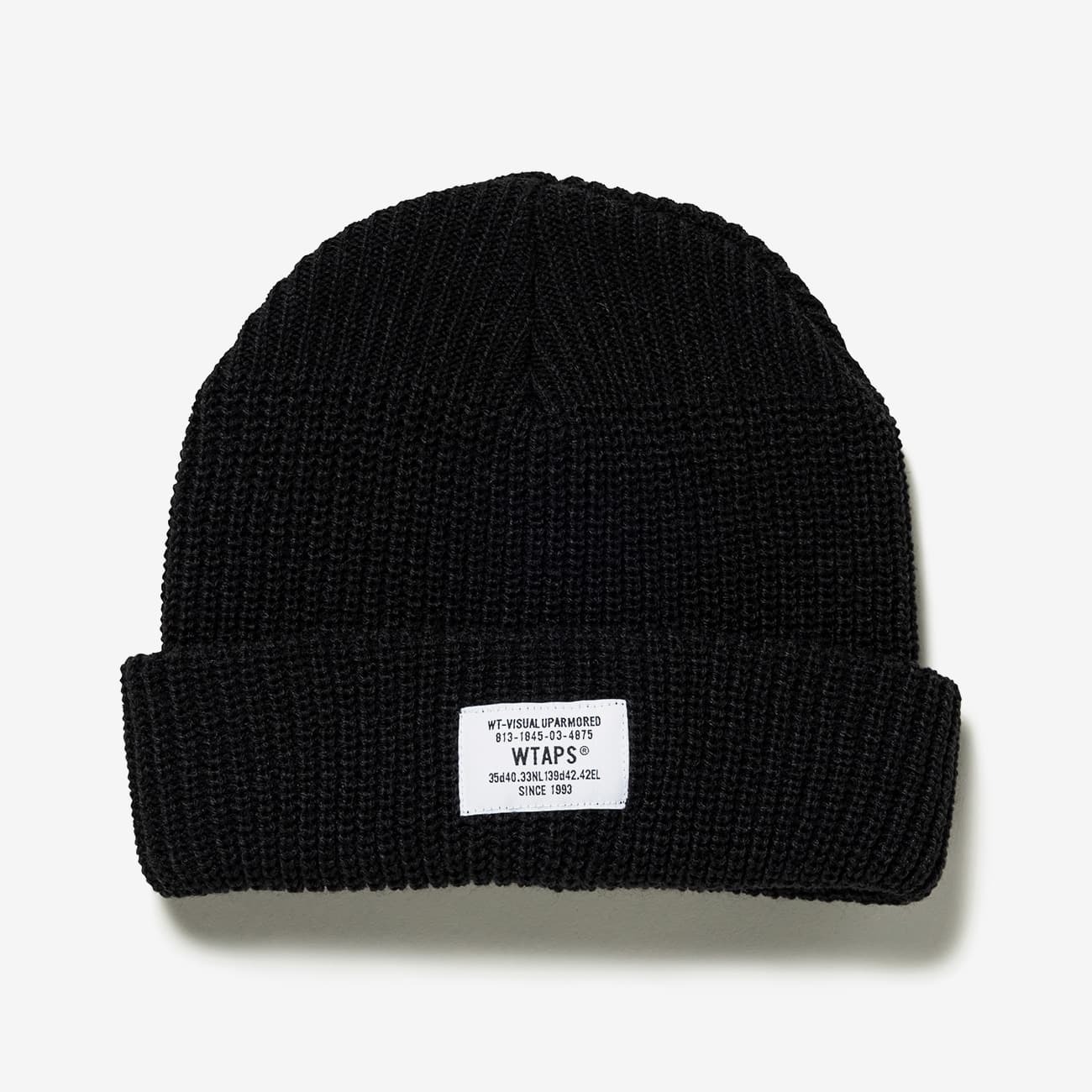 WTAPS FW23 BEANIE 03 / BEANIE / ACRYLIC | BLACK