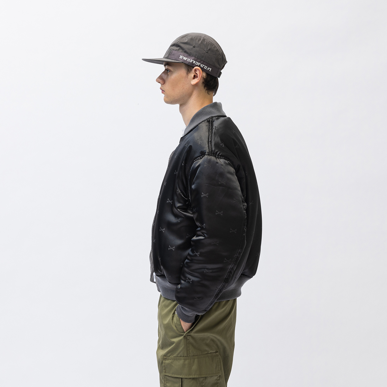 WTAPS FW23 JFW-02 / JACKET / NYCO. WEATHER | CHARCOAL