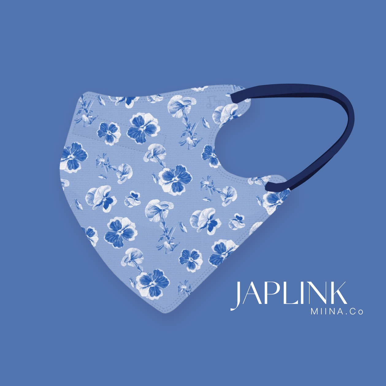 JAPLINK MASK 立體口罩【 HEPA 設計款 】菫mini