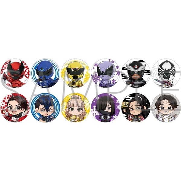 MOVIC 預訂2024/2月 王様戦隊キングオージャー キャラバッジコレクション