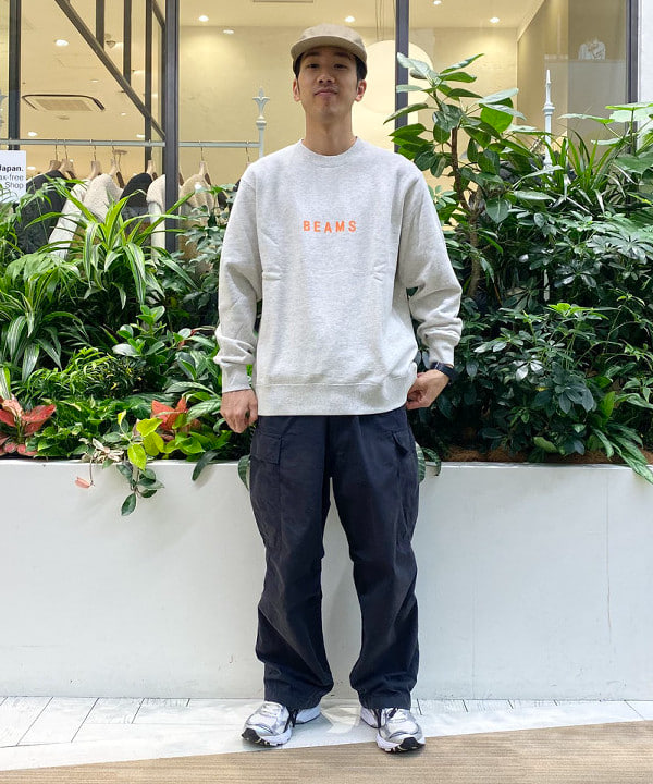 BEAMS  24SS 圓領衛衣