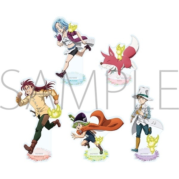 MOVIC 預訂2024/2月 七つの大罪 黙示録の四騎士　描き下ろしアクリルスタンド 旅立ちver.