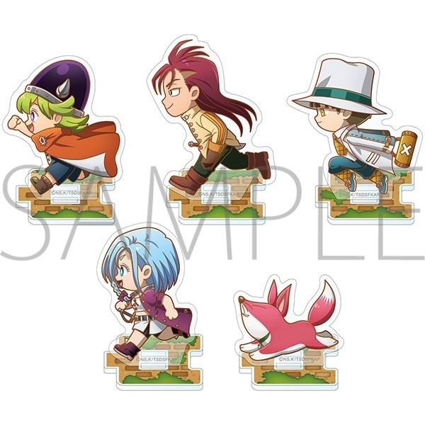 MOVIC 預訂2024/2月 七つの大罪 黙示録の四騎士　つながるデフォルメアクリルスタンドコレクション 旅立ちver.