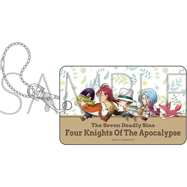 MOVIC 預訂2024/2月 七つの大罪 黙示録の四騎士　デフォルメアクリルパスケース 旅立ちver.