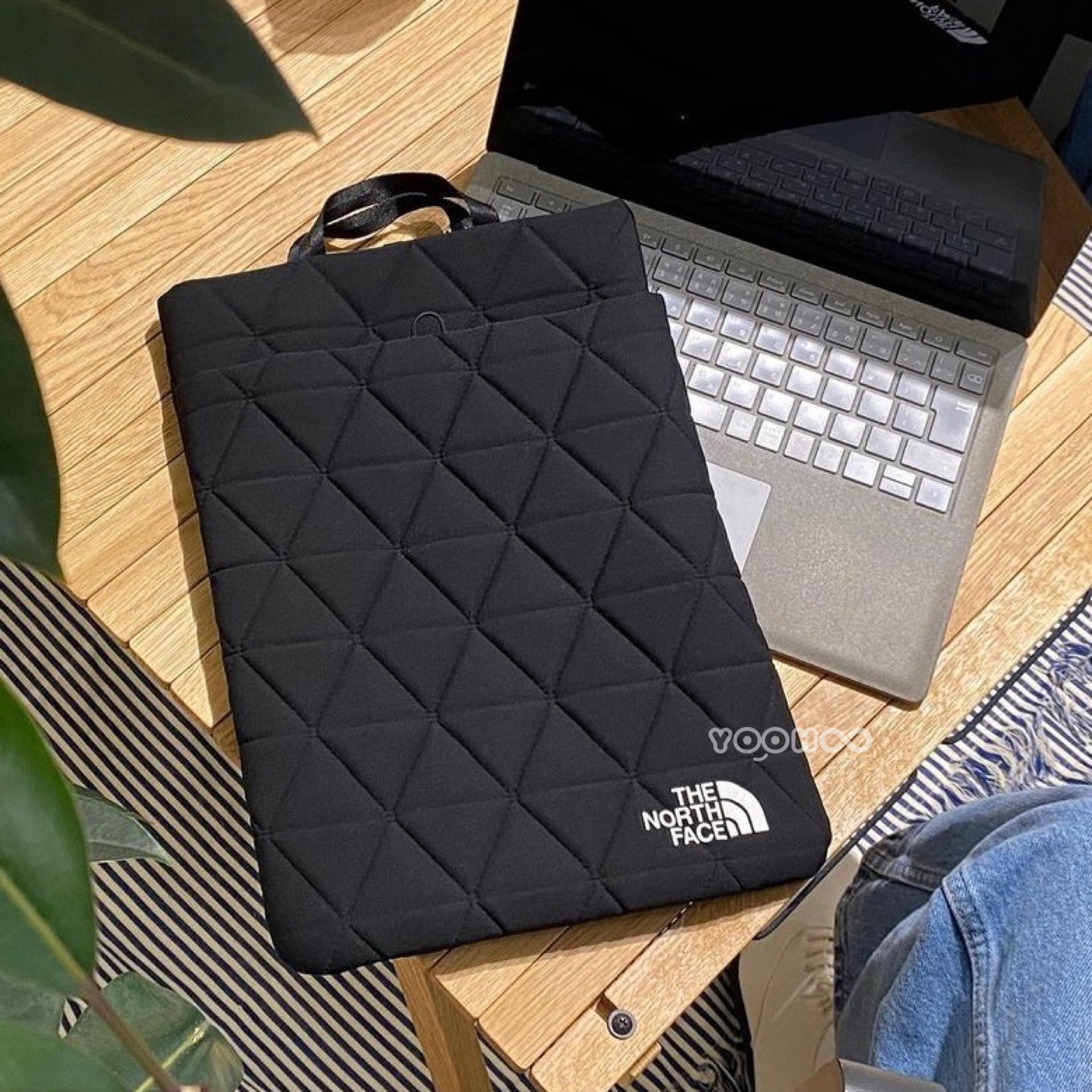 預購┃日本 TNF Geoface PC Sleeve 菱格 防衝撞 筆電包 13吋 15吋