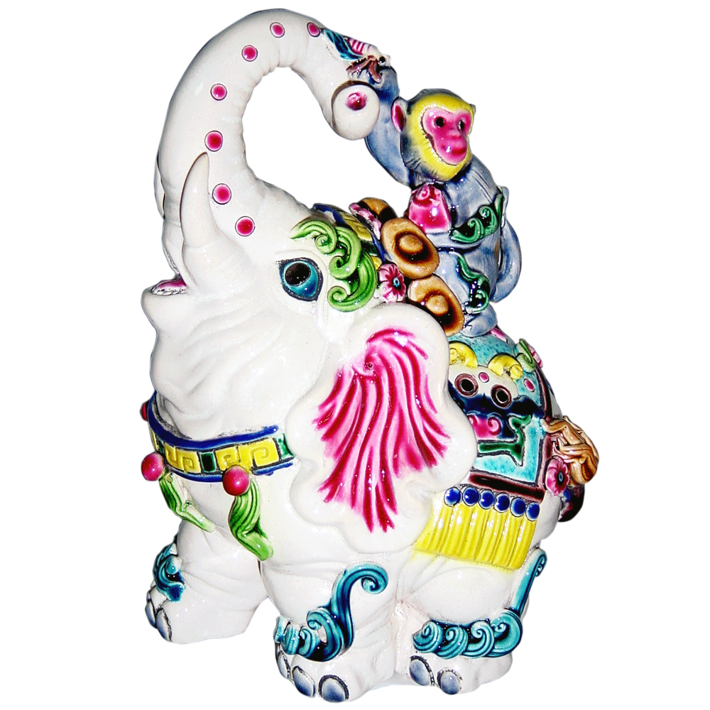 台灣國寶交趾陶｜向上封侯