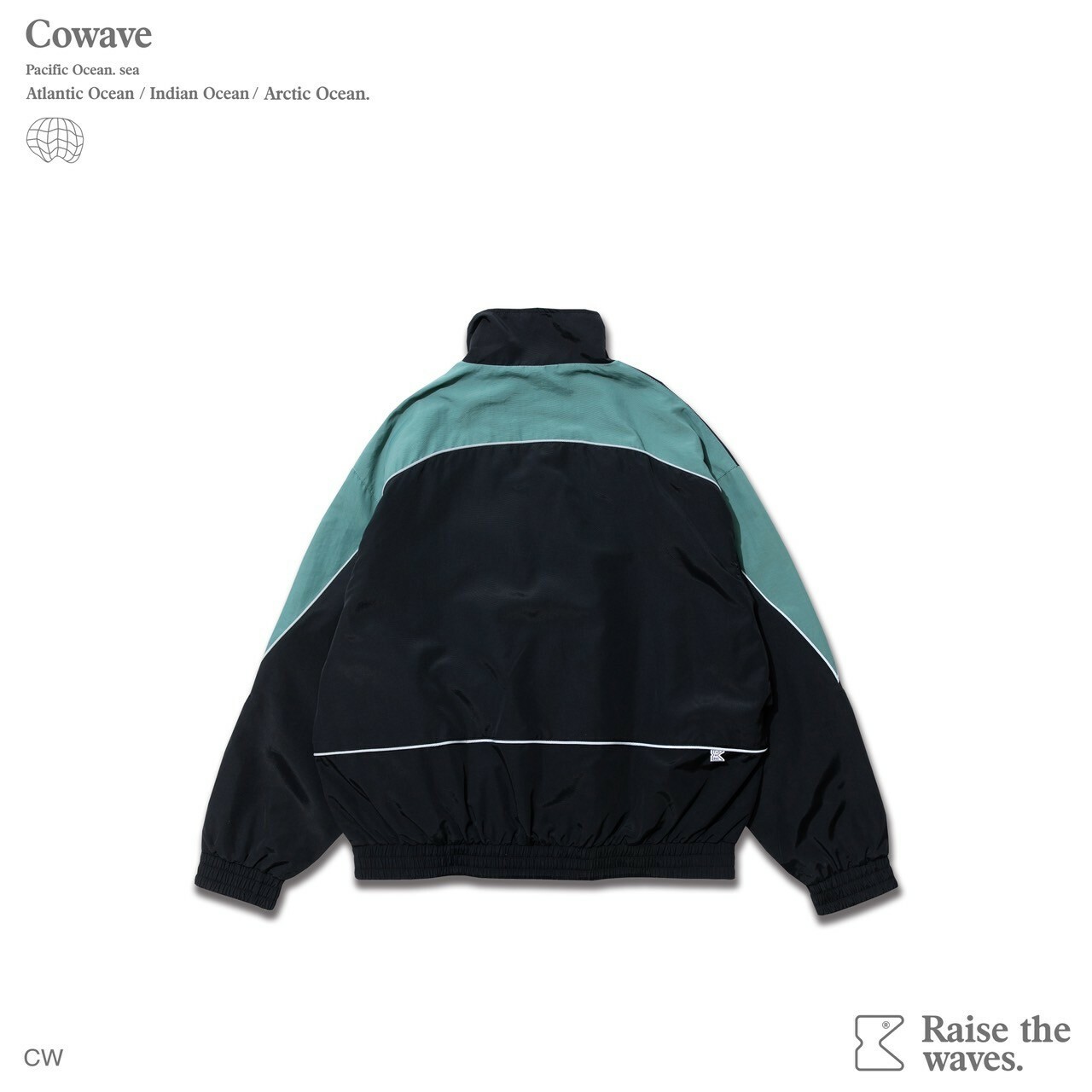 Cowave 23AW Patchwork Sport Jacket 黑色款