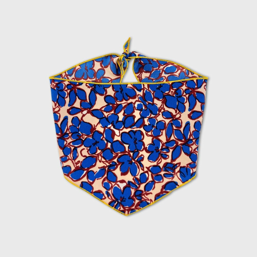 foreverybari new york 三葉草圍巾 (藍色)