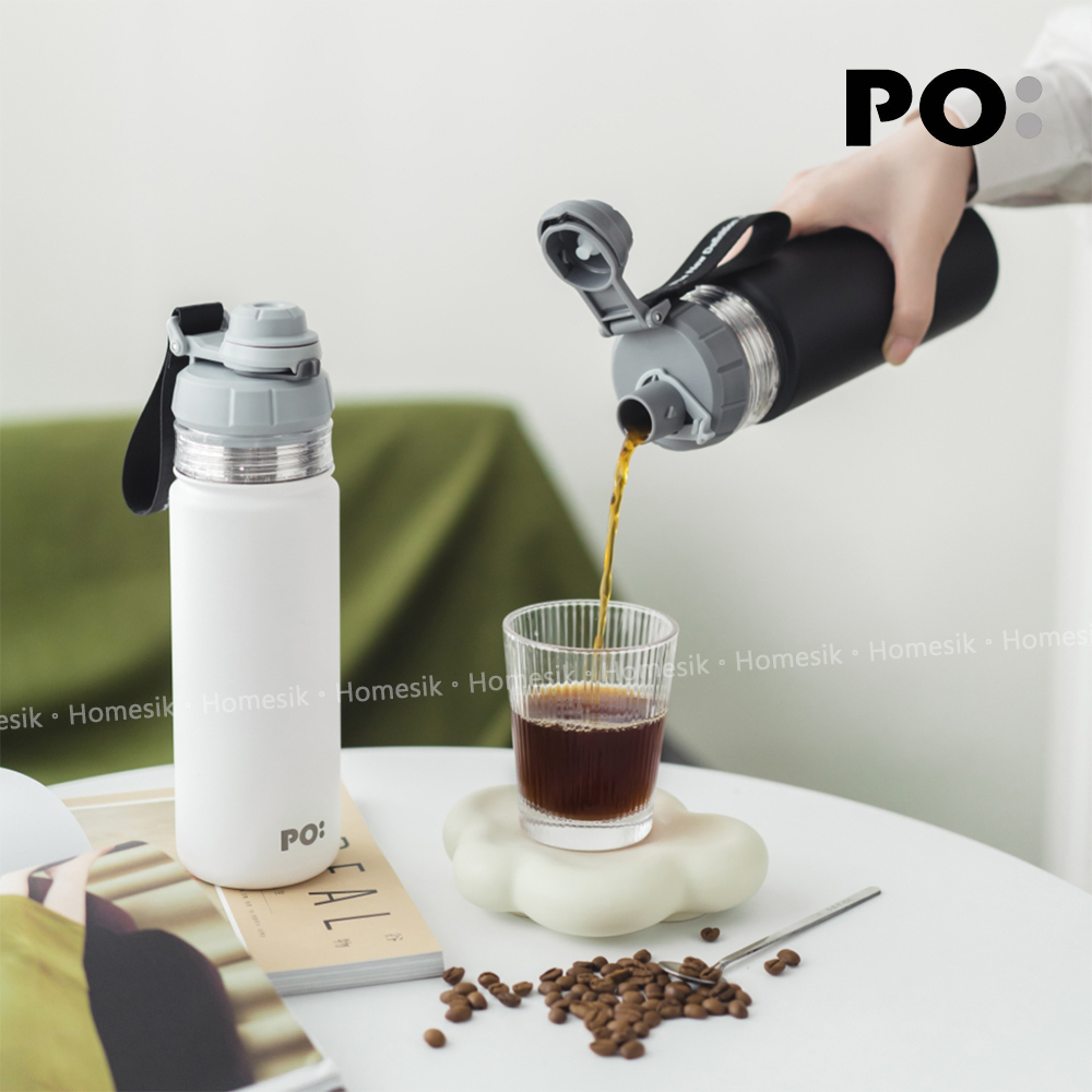 醇泡多用途保溫瓶 550ml (白) 15170