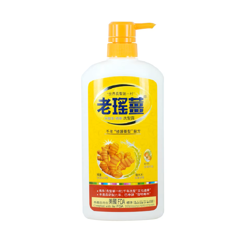 Yao's老瑤薑  米酵素精華洗髮露 720ML