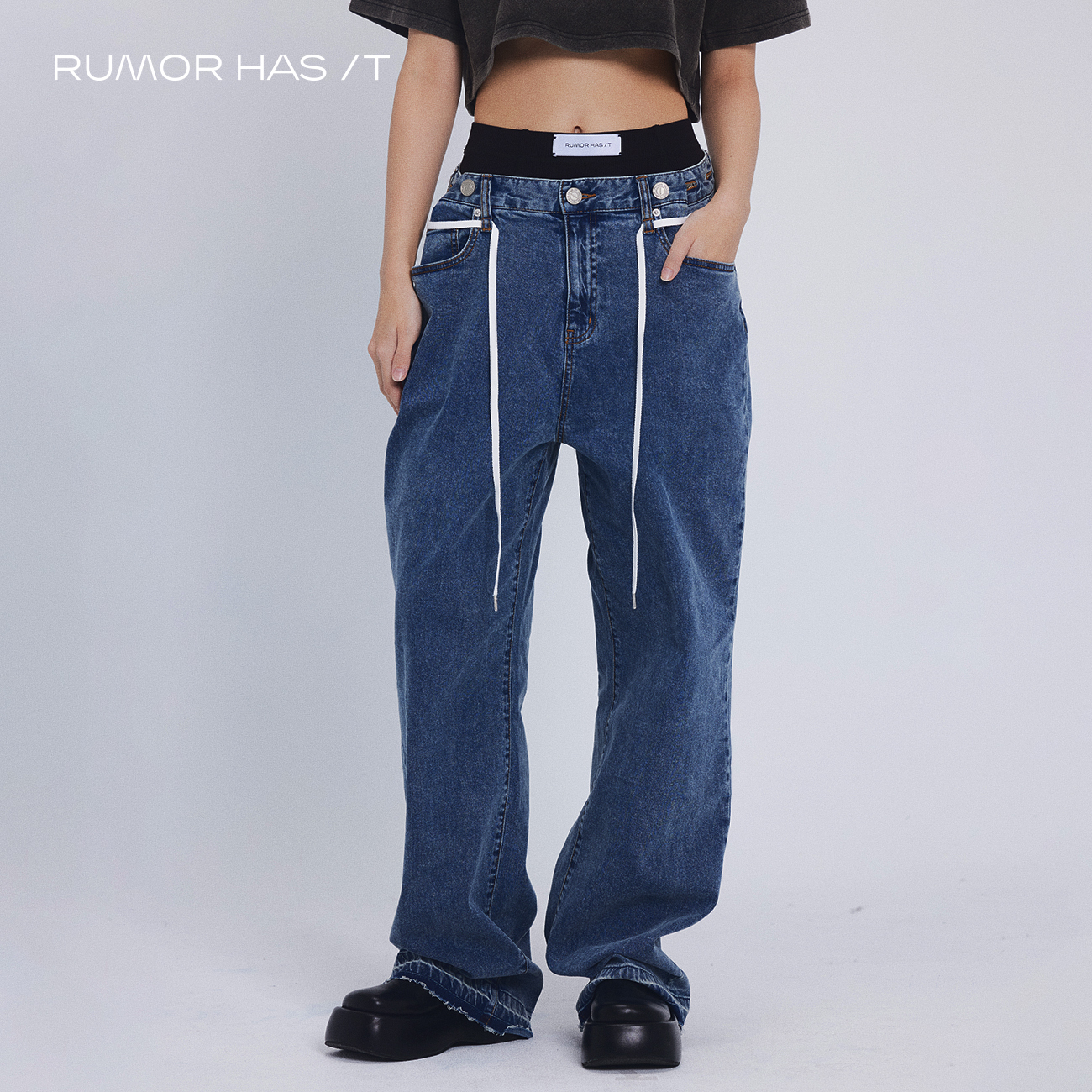 Adjustable Casual Jeans