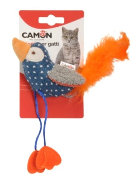 意大利 Camon 貓草鳥兒公仔