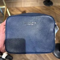 [S] TED BAKER 154762 WXB-DEBBI-XH9W SOFT LEATHER CAMERA BAG,NAVY, 5057930140394 (ST143)