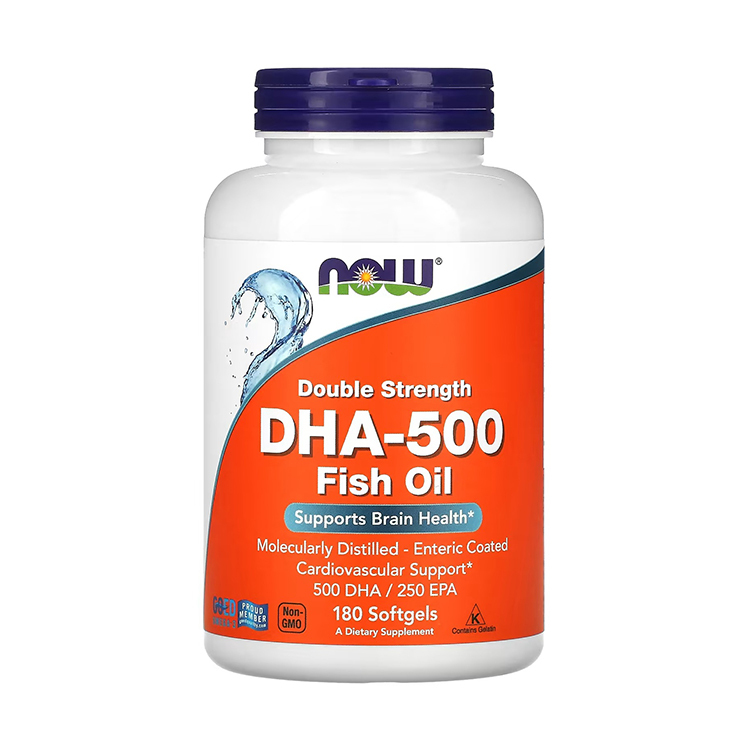 Now Foods, DHA-500, Double Strength, 180 Softgels
