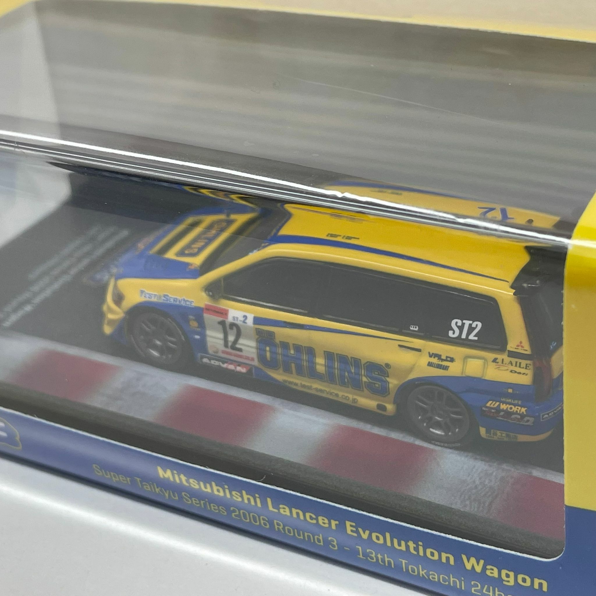 Tarmac 1:64 Mitsubishi Lancer Evolution Wagon Ohlins #12