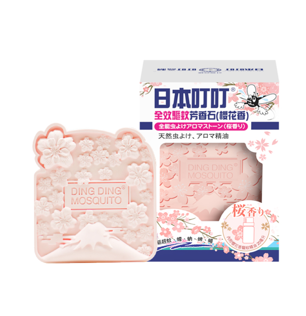 日本叮叮 全效驅蚊芳香石(櫻花香)