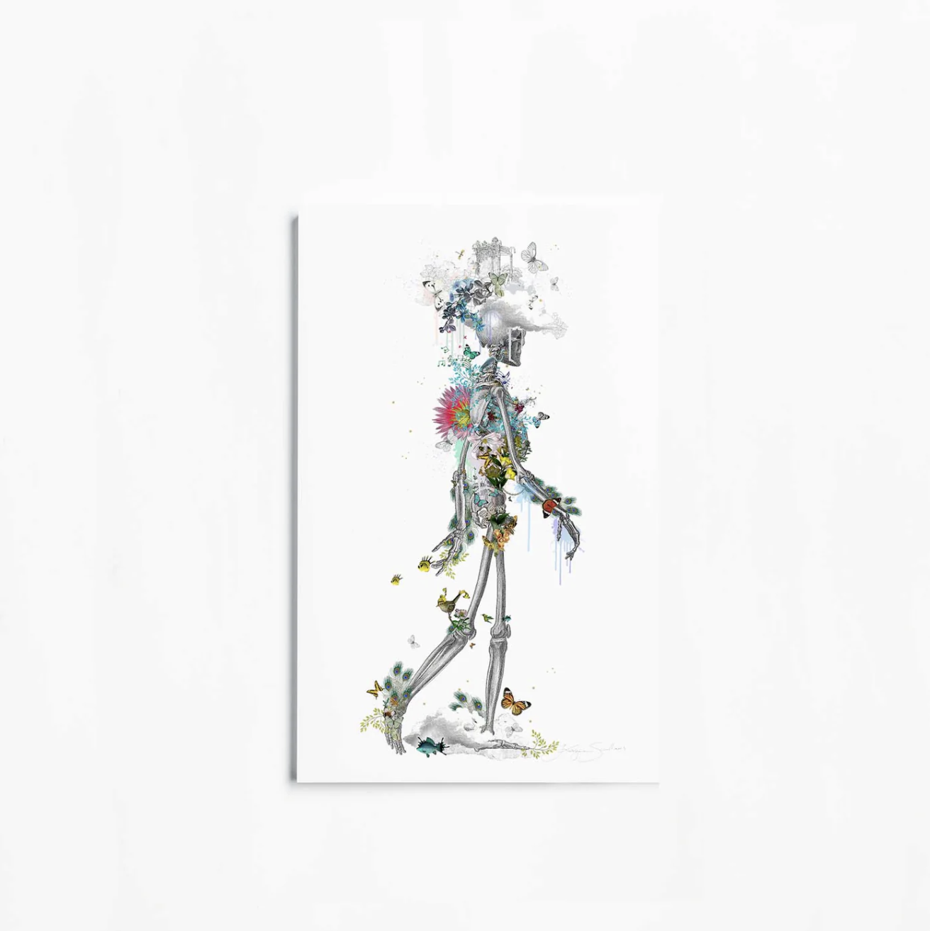 AD MOLDU SKALTU VERDA - DRIFTING SKELETON WHITE