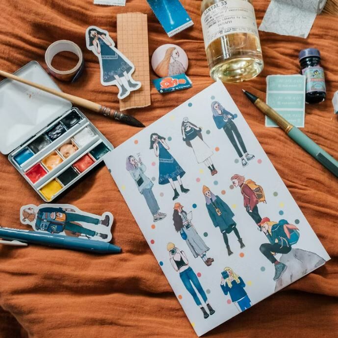 貼紙簿 兩種封面可選｜甜蜜生活La dolce vita 臺灣