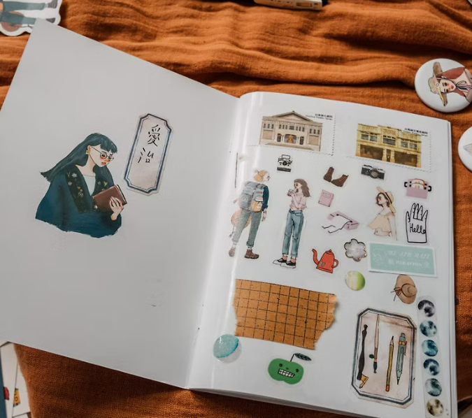 貼紙簿 兩種封面可選｜甜蜜生活La dolce vita 臺灣