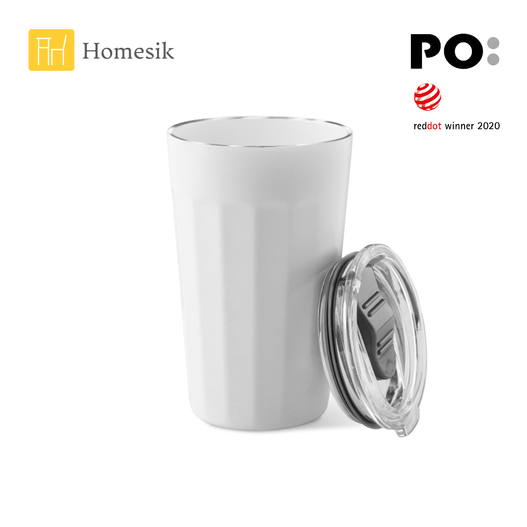 棱角保溫杯 16oz  (白色) PO: 15120 