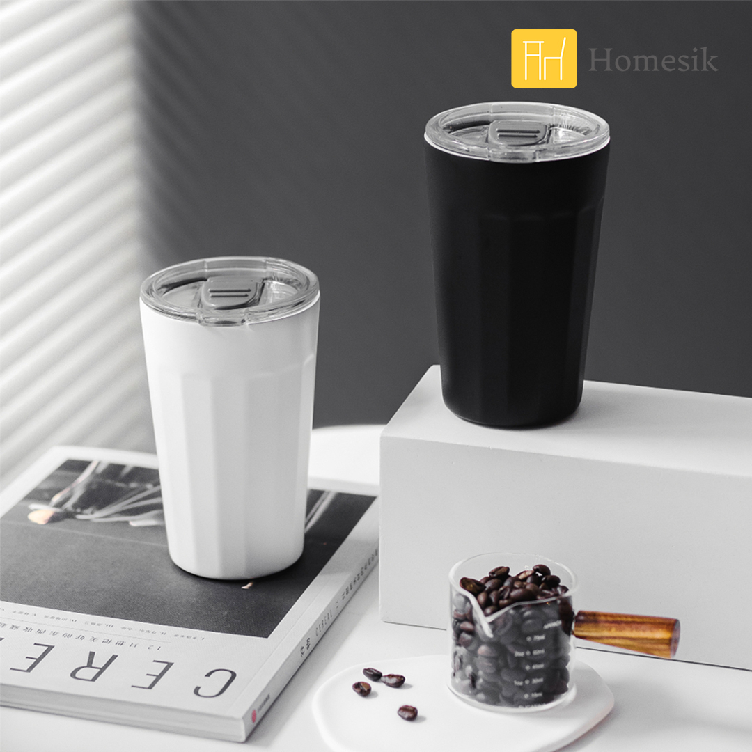 棱角保溫杯 16oz  (白色) PO: 15120 