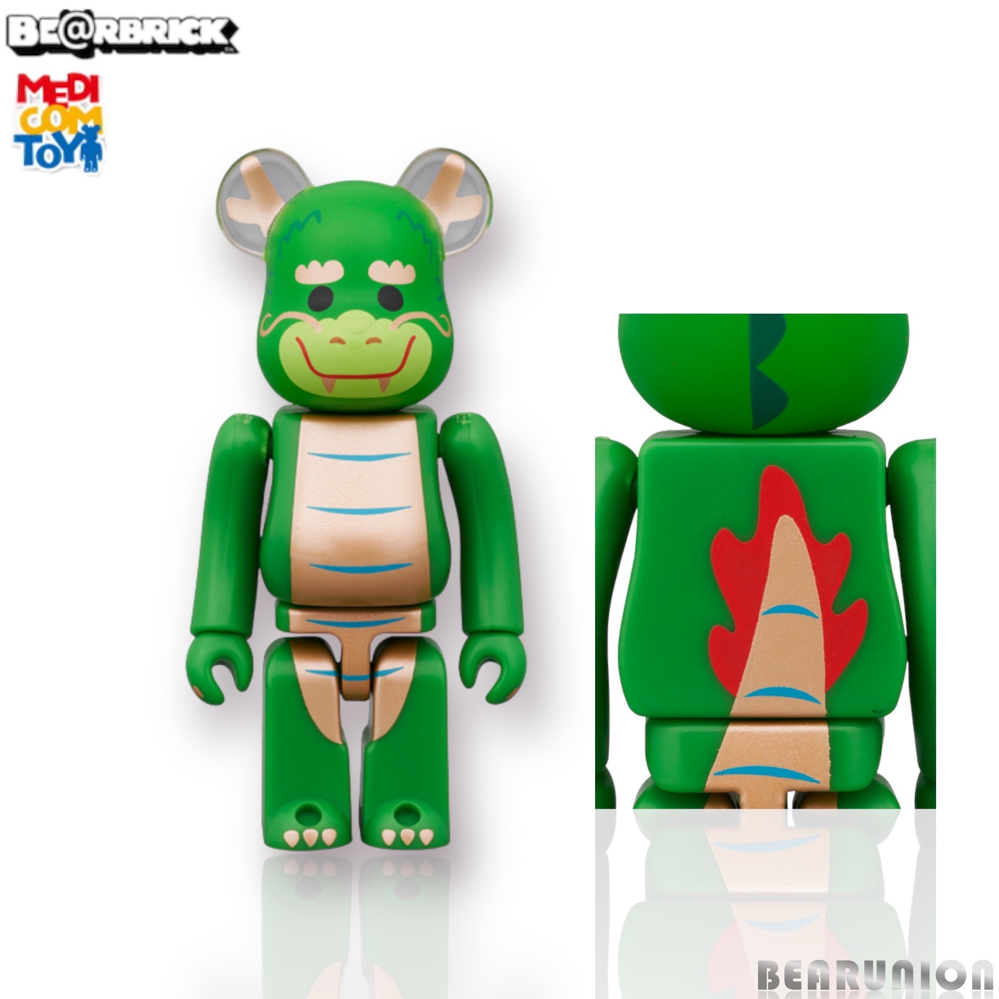 🥇現貨🥇 Bearbrick 100% 干支辰龍