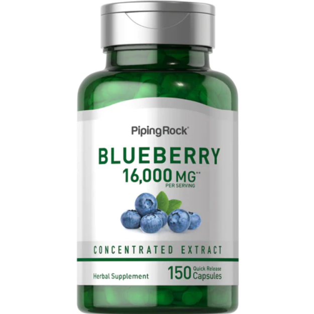 【Piping Rock】藍莓 blueberry 16000mg 150顆