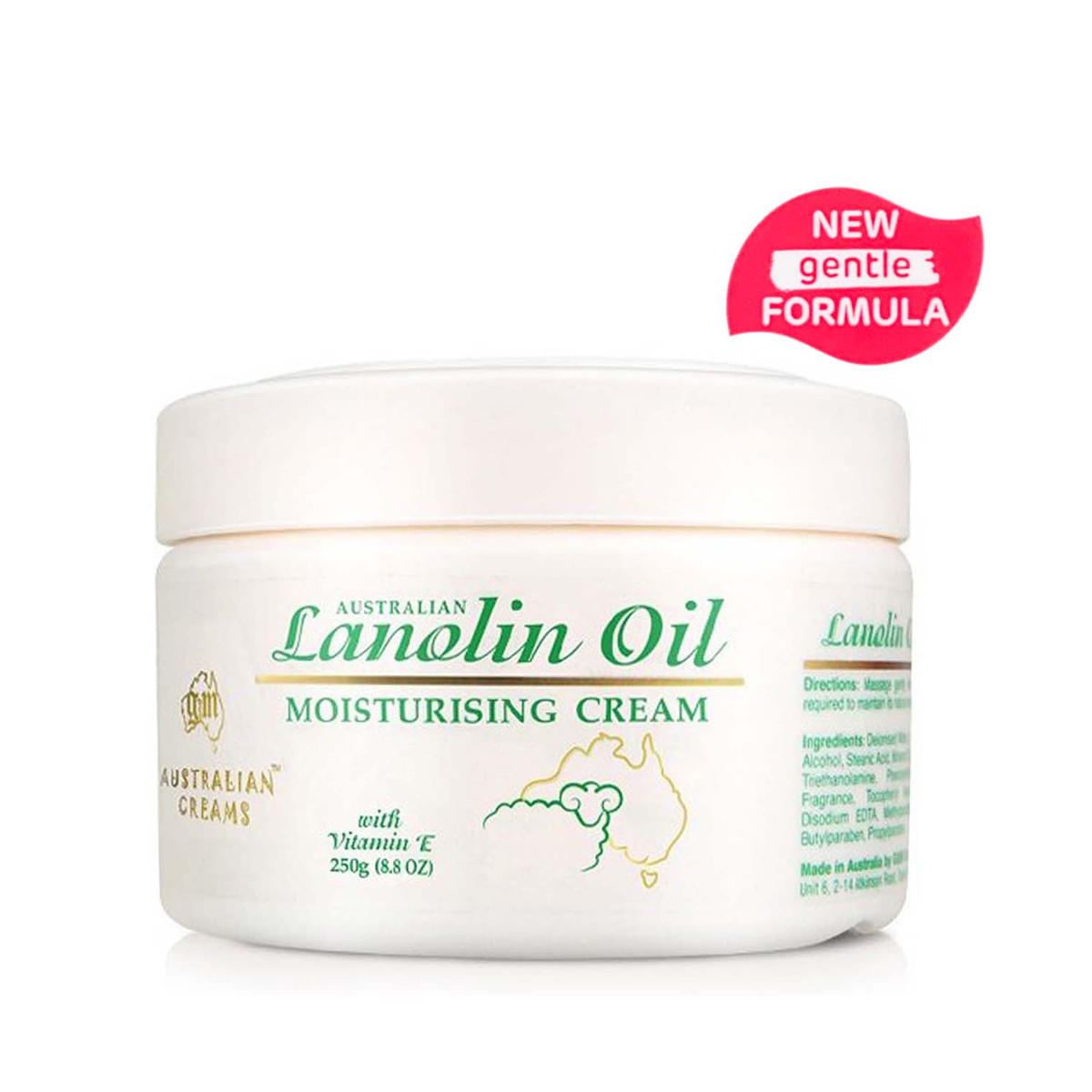 G&M LANOLIN OIL 澳洲綿羊油+維他命E 面霜 500G