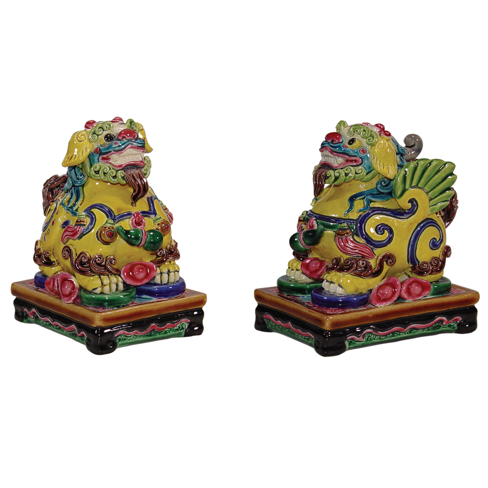 台灣國寶交趾陶｜發財貔貅