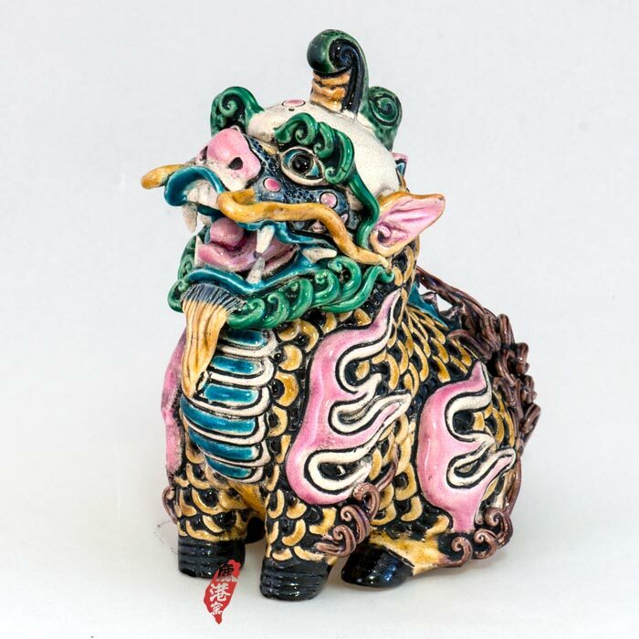 台灣國寶交趾陶｜居家開運 小龍尊
