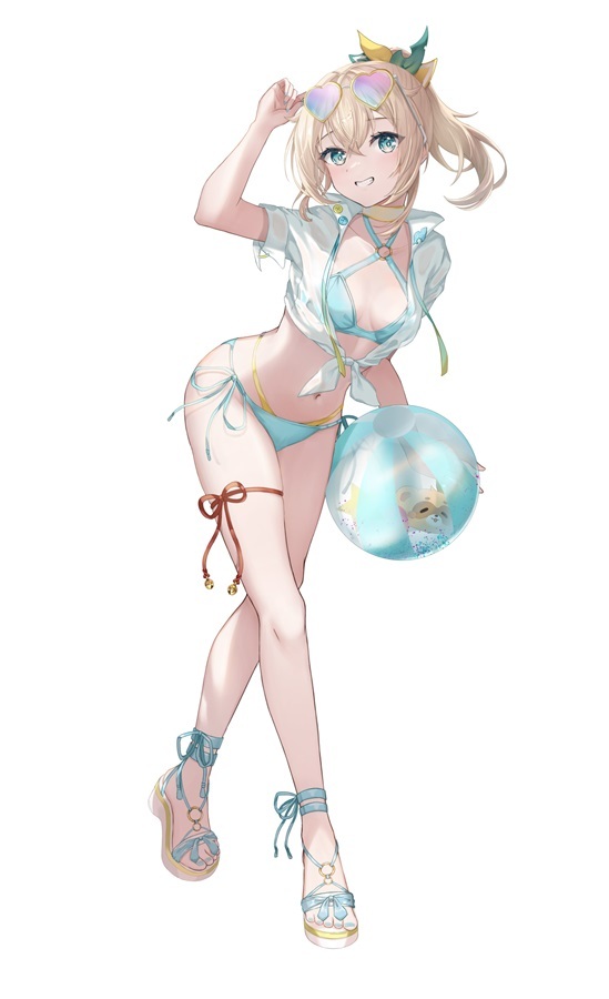 C103「同人代購」うさぴっぴー - 【C103】風真いろは 水着亞克力立牌