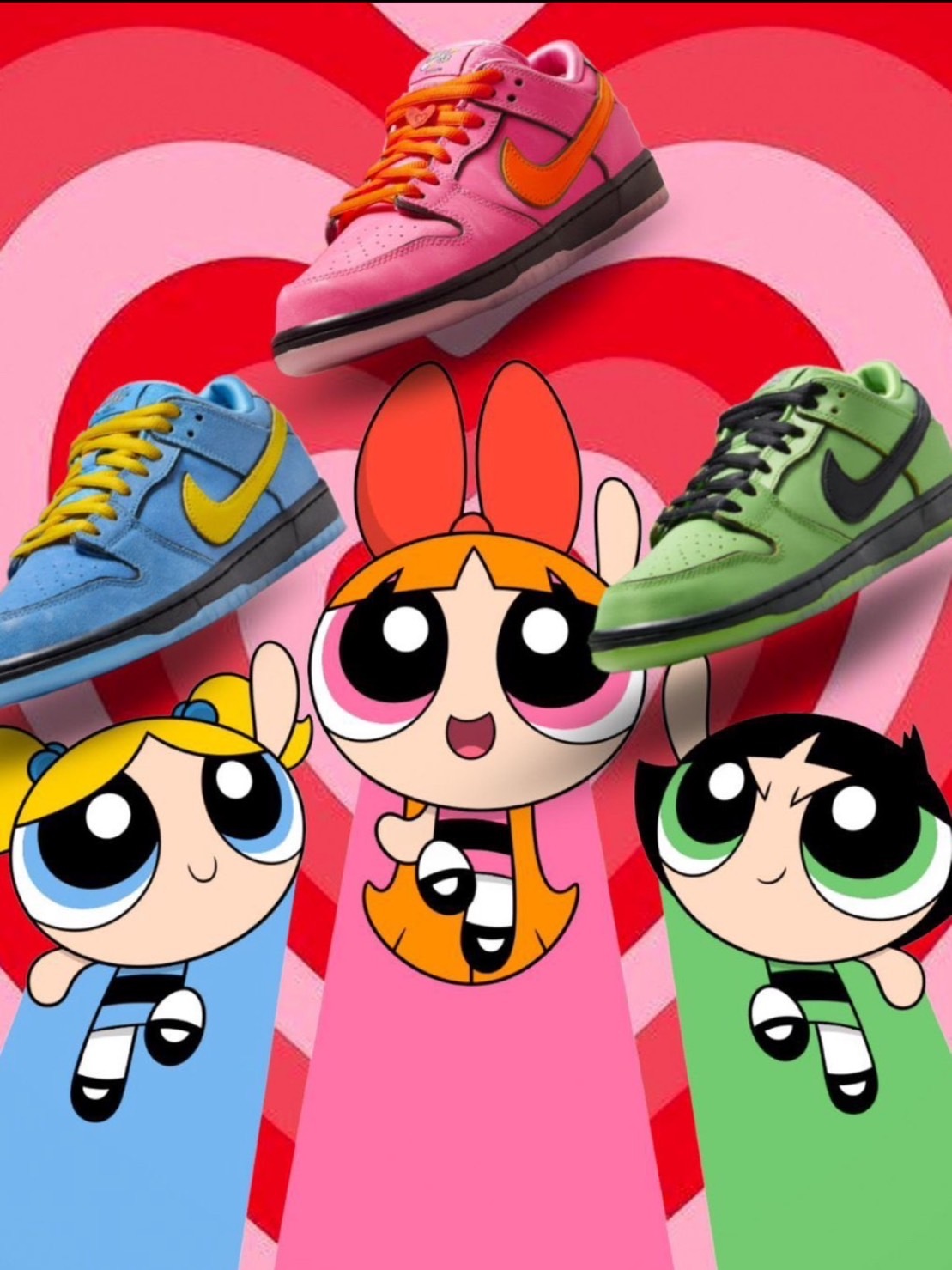 iSNEAKERS｜The Powerpuff Girls X Nike SB Dunk 飛天小女警聯名