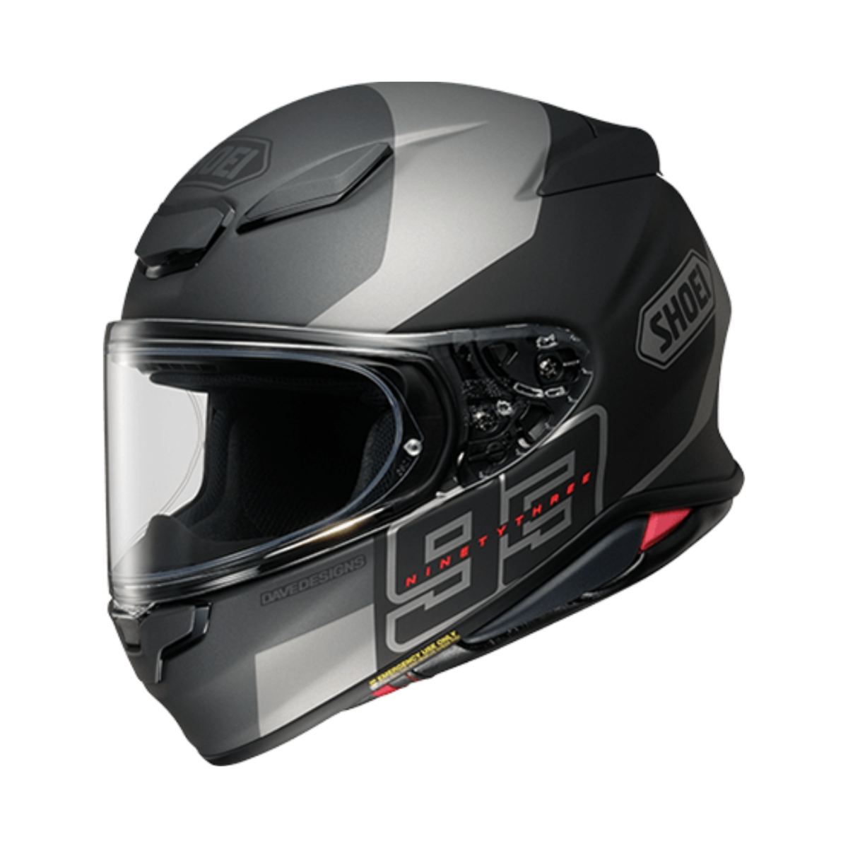 SHOEI Z-8 ACCOLADE XXLサイズ SHOEI】Z-8 MM93 COLLECTION RUSH