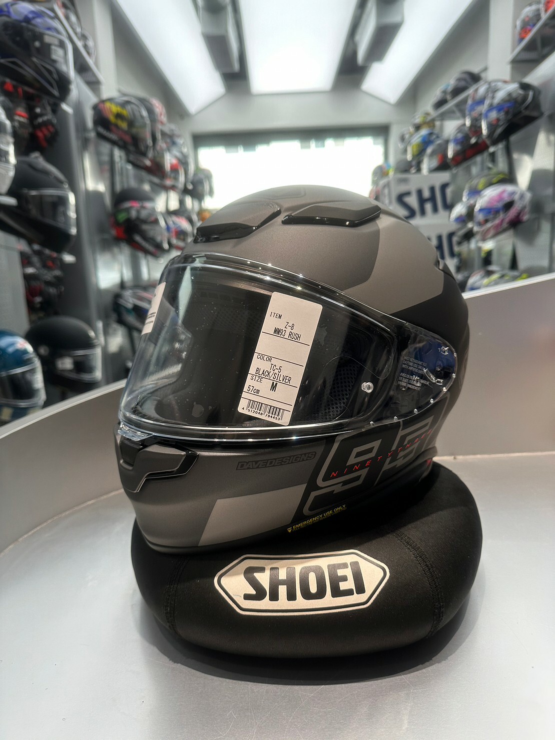 SHOEI】Z-8 MM93 COLLECTION RUSH 全罩安全帽/通勤全罩安全帽