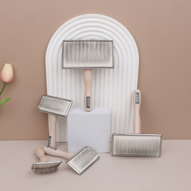 HOP原木针梳 斜角针梳 长毛专用