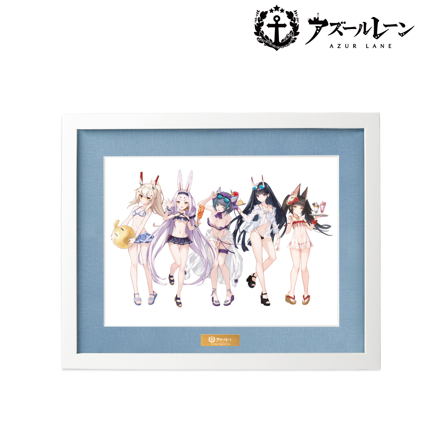 「ACG.GO」「預購」碧藍航線 水著Ver. 畫框