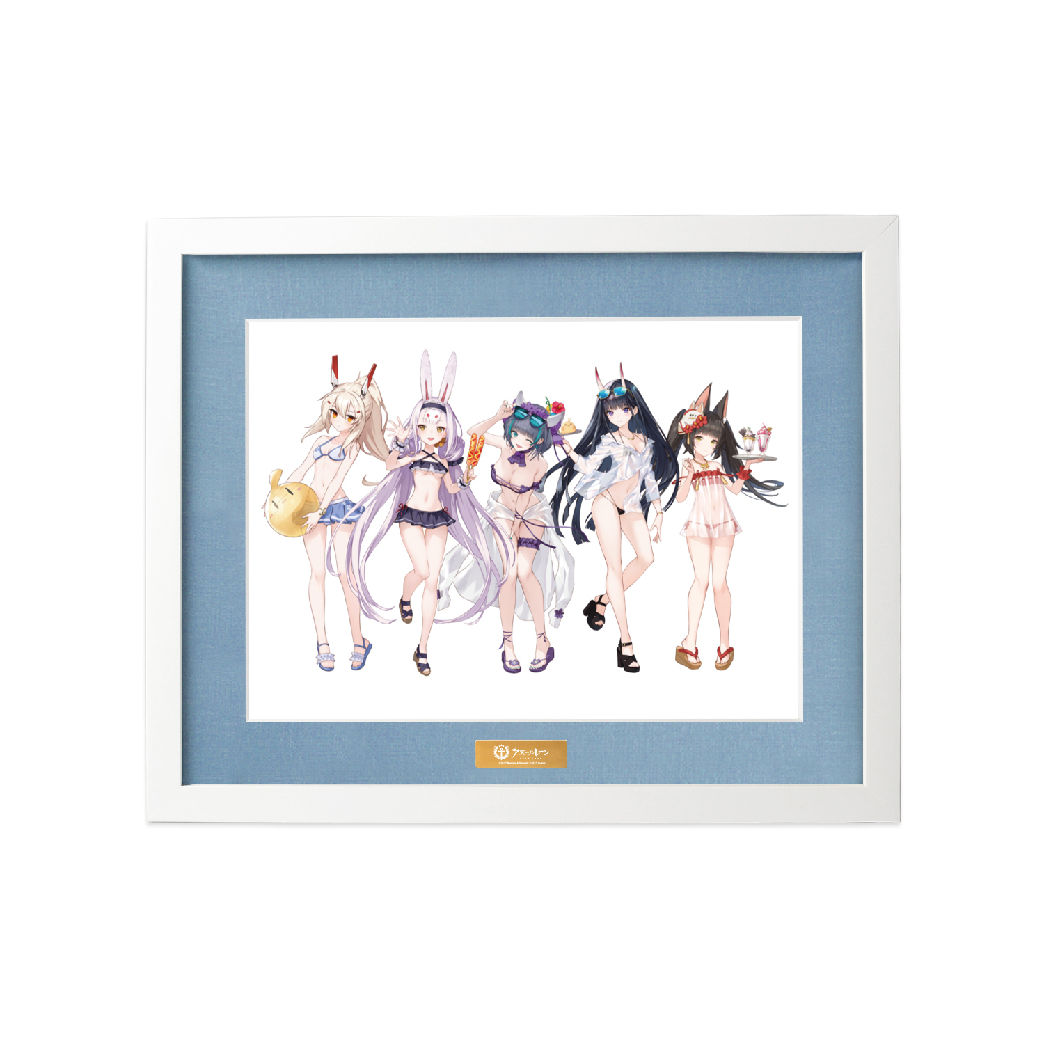 「ACG.GO」「預購」碧藍航線 水著Ver. 畫框