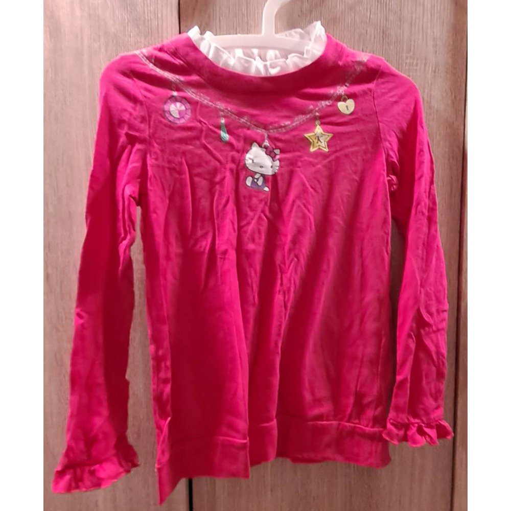 KITTY上衣9成新二手 惜福物資 【十方】153076