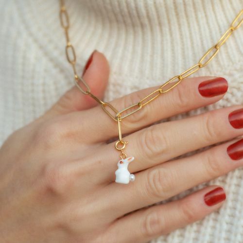 NACH 小白兔吊墜