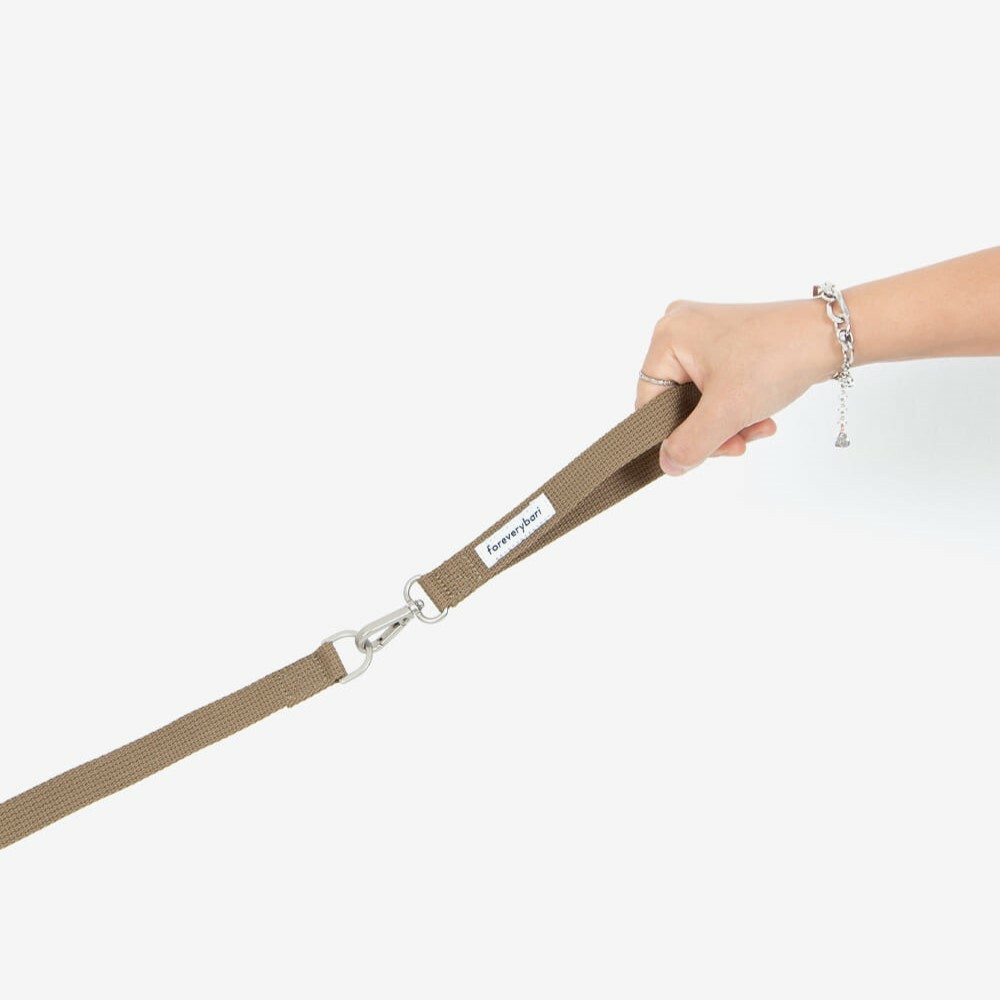 foreverybari new york 紐約紐約經典系列牽繩 (卡其棕)