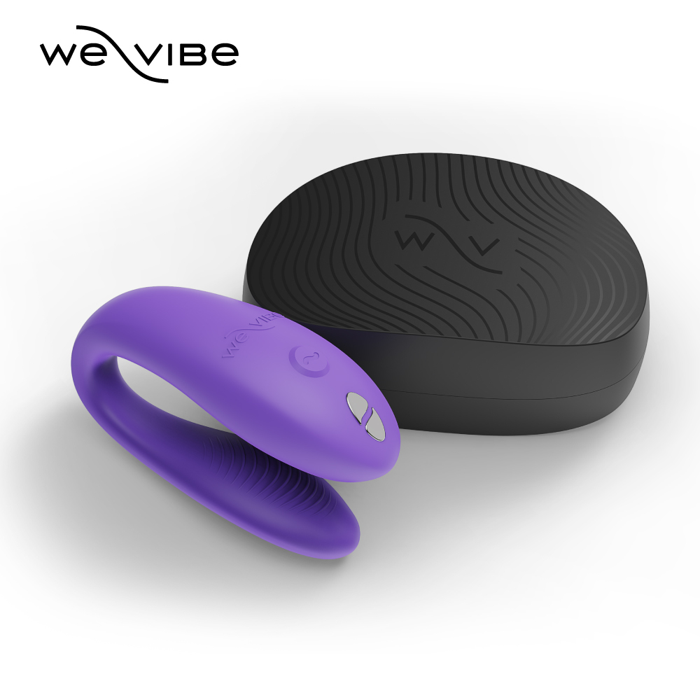 加拿大 We-Vibe Sync Go APP遠端遙控 雙人共震器 紫