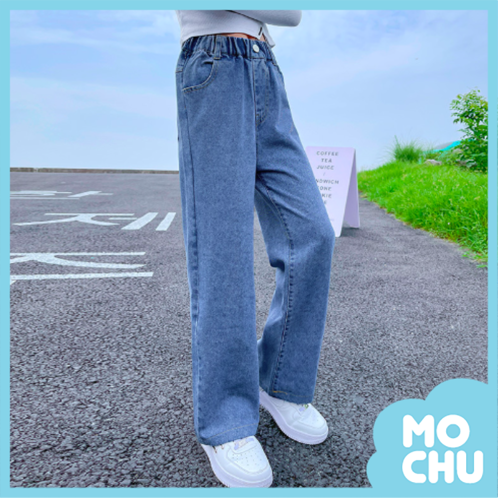 女童直筒牛仔褲（二色）