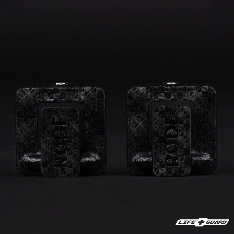 RODE Wireless GO 貼膜商品圖，LIFE+GUARD 專機專屬設計開版