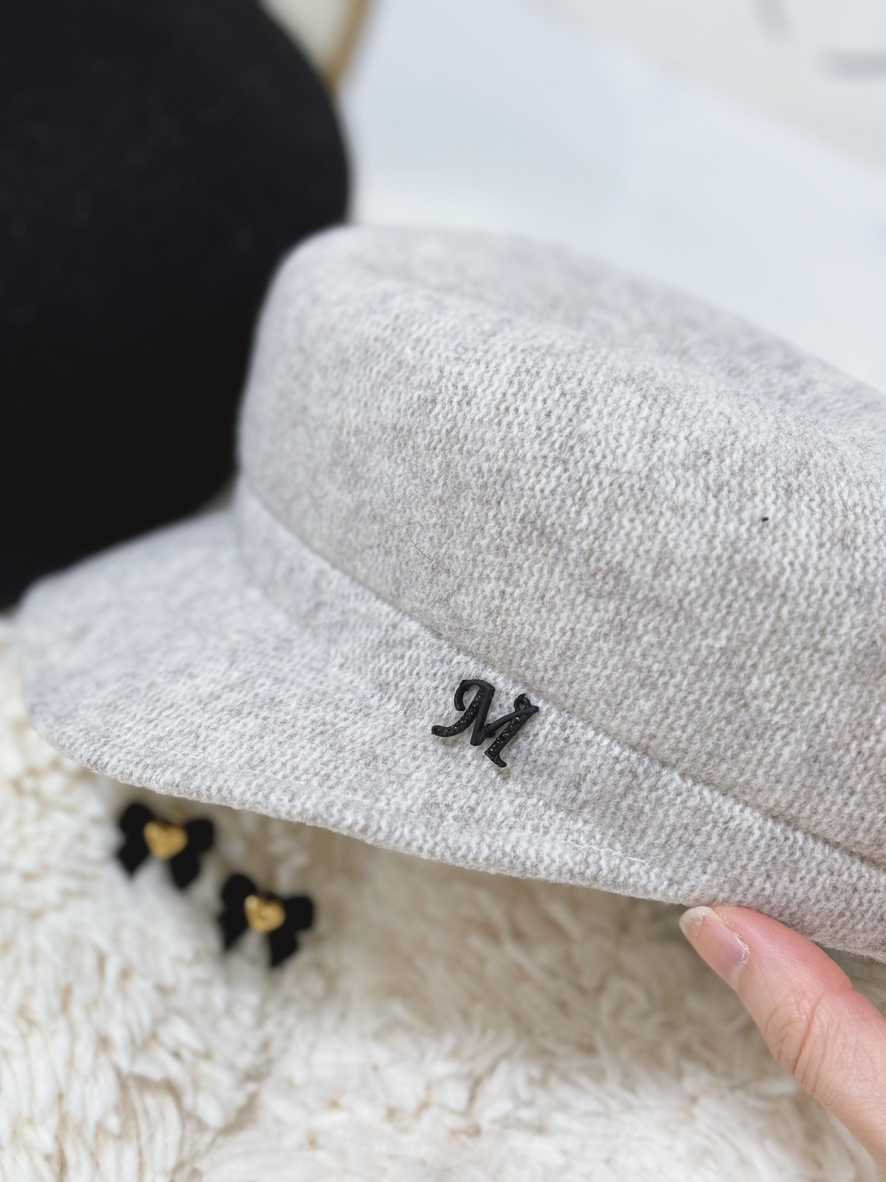 KR234 高貴羊毛畫家帽