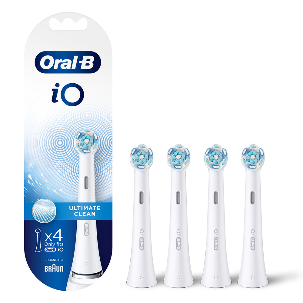 【ORAL-B】歐樂B iO 微震清潔刷頭4入